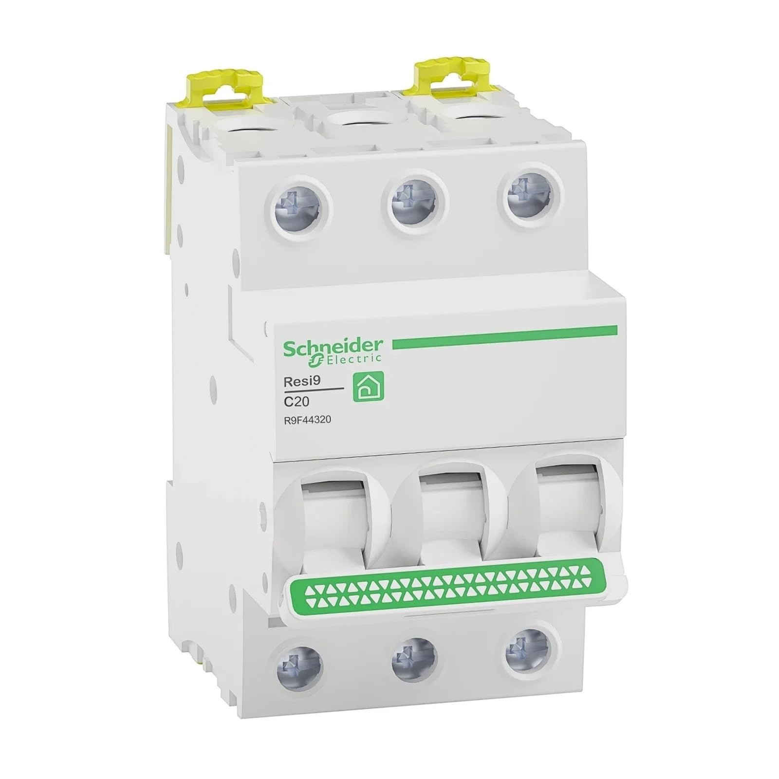 Disjoncteur Resi9 Schneider 3P 63A R9F44363 pour tableau électrique
