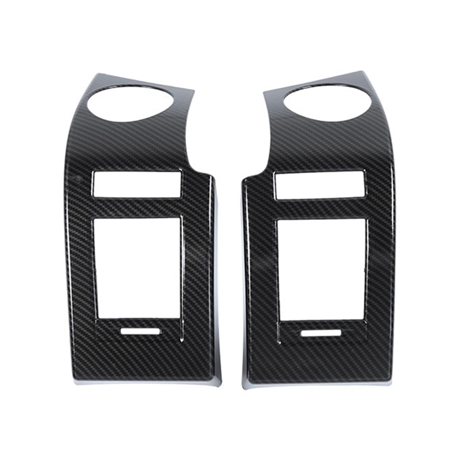 Konsola środkowa samochodu boczny klimatyzator Panel wentylacyjny naklejki dekoracyjne nadające się do Dodge Nitro 2007-2012 Auto akcesoria do wykończenia zestawy naklejek ochronnych