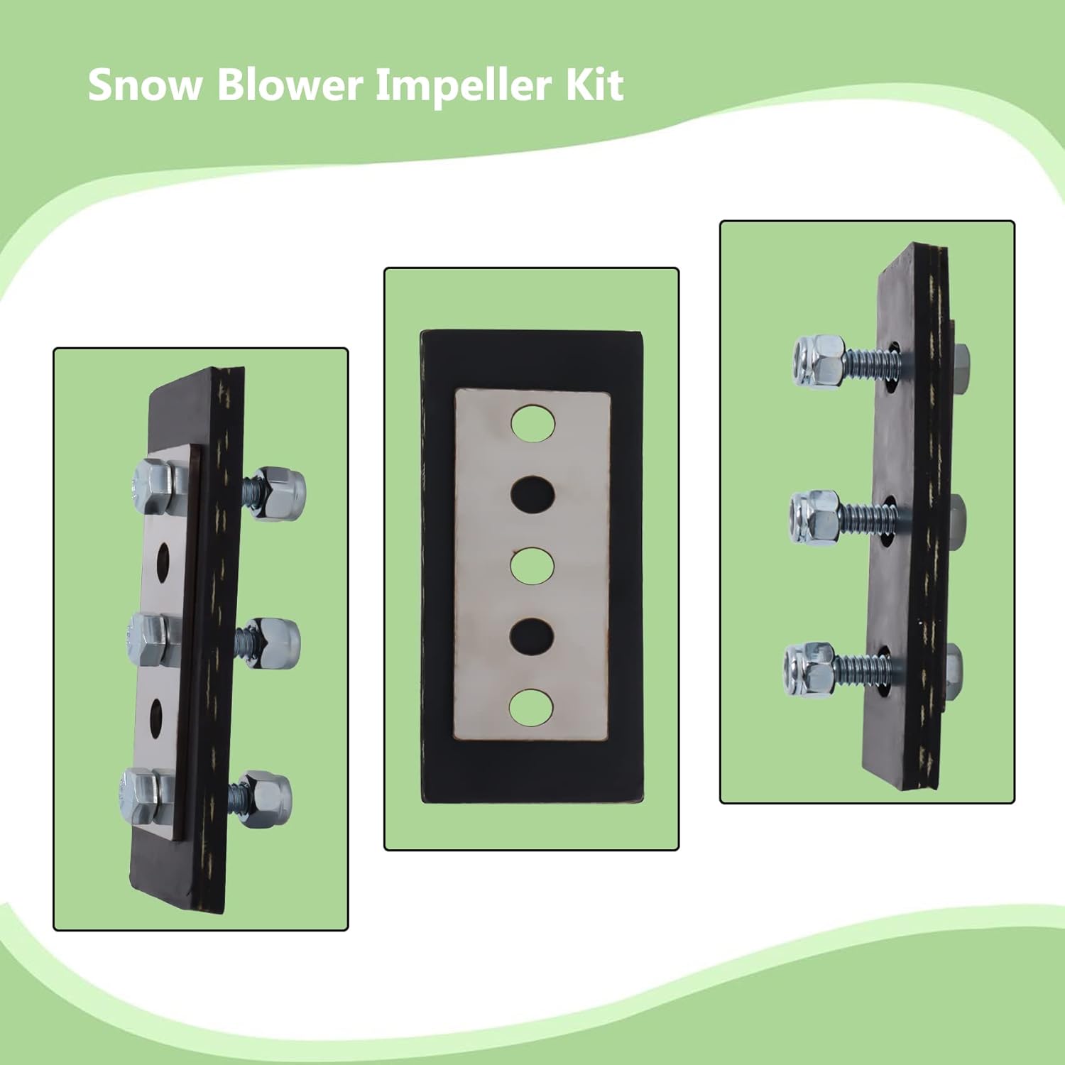 review Umfaqgi Snowblower Rubber Impeller Kit 1/4