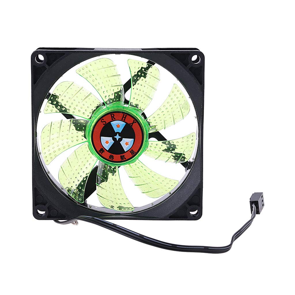 Amazon.co.jp: luosh LEDライト3ピン90mm PCデスクトップコンピュータ