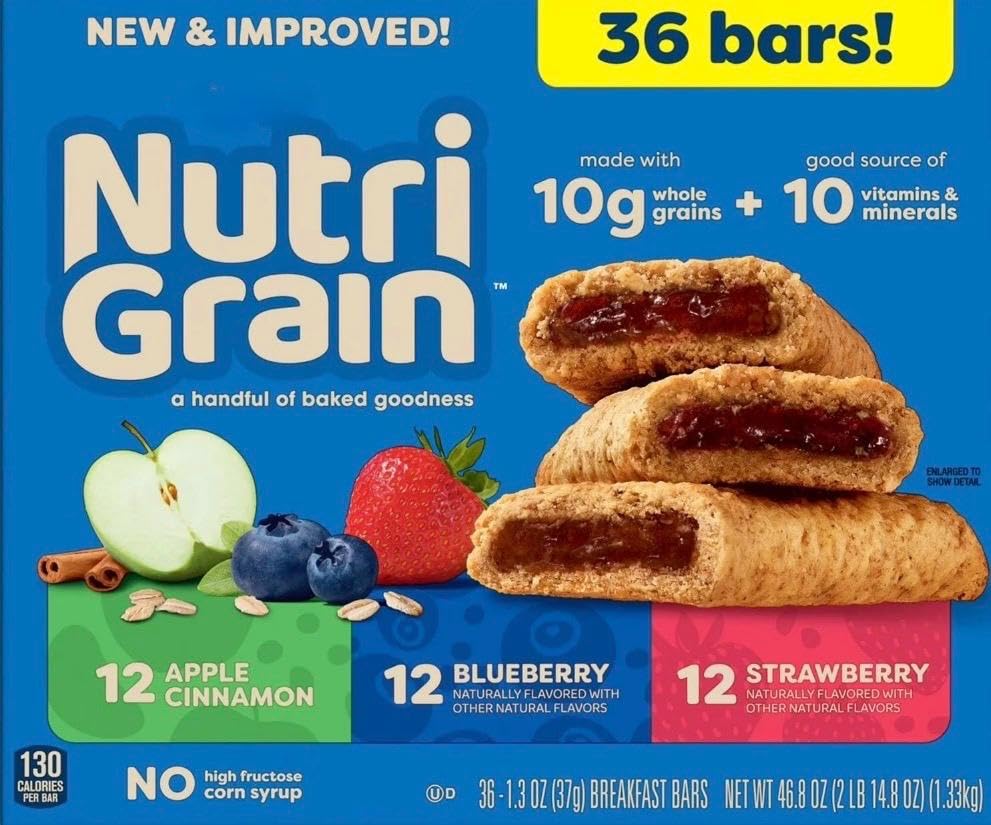 NutriGrain Variety Pack Breakfast Bars