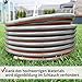 Hecht 30m premium Gartenschlauch Set 13mm (1/2 Zoll) – formstabil, trittfest & UV-Beständig, Gartenschlauch/Wasserschlauch aus hochwertigem Spiralgewebe, 30 bar Schlauch Berstdruck