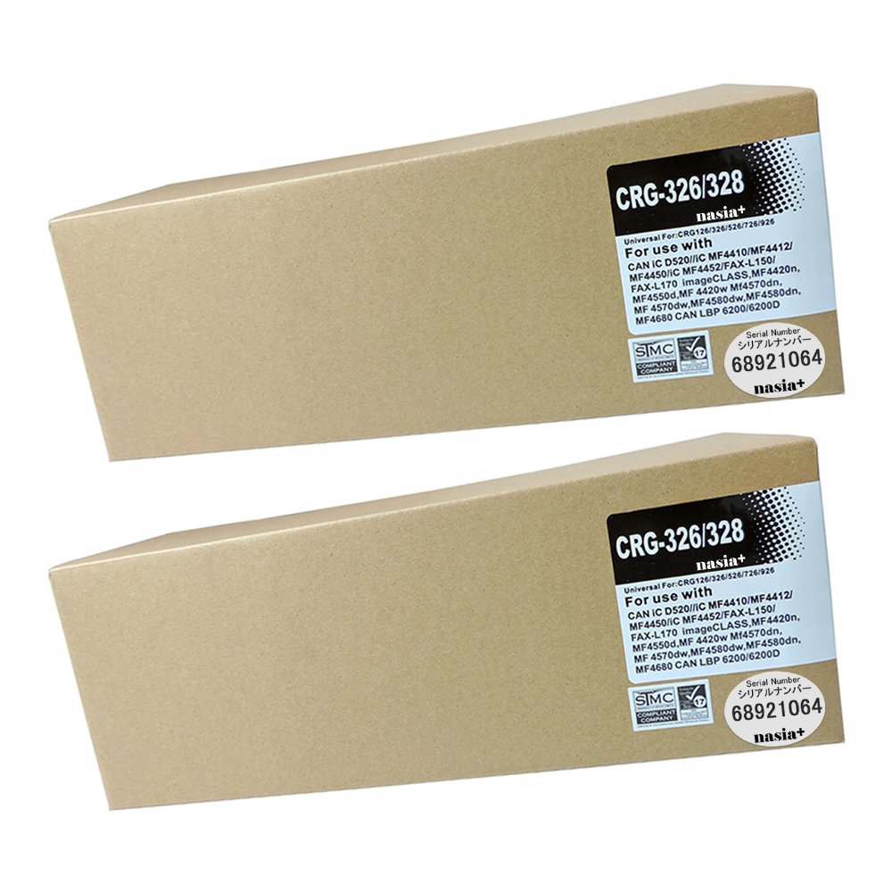 Canon CRG−326 2本セット Amazon.co.jp: Canon CRG-326/328 共通仕様 (BK×2) 【黒
