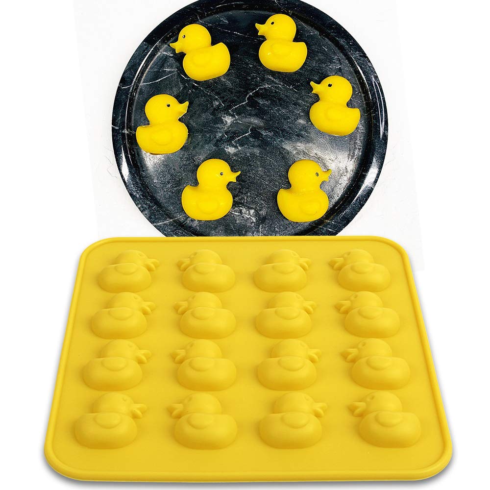 homEdge Duck and Pig Silicone Molds, Non-Stick Food Grade Silicone Molds for Chocolate, Candy, Jelly, Ice Cube - Image 3