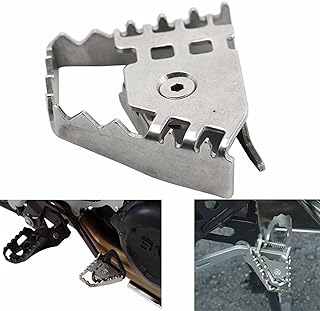DAFEIJI Heckfußbremshebel-PEG-Pad-Verlängerung Vergrößern Extender-Stützpolster für BMW F800GS F700GS F650GS R1150GS R1200...