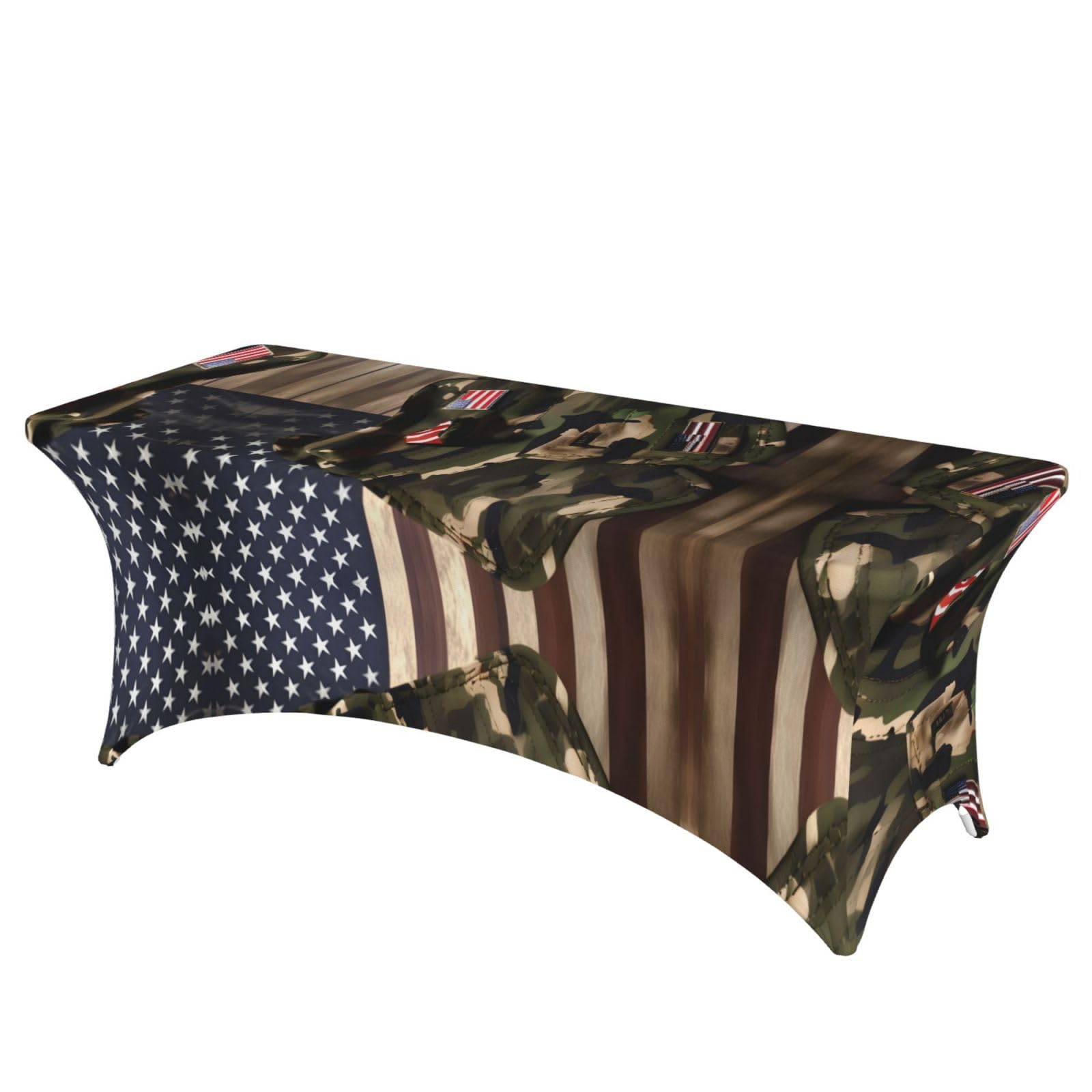 Housse de table rectangulaire stretch EdWal mariage fête élasthanne