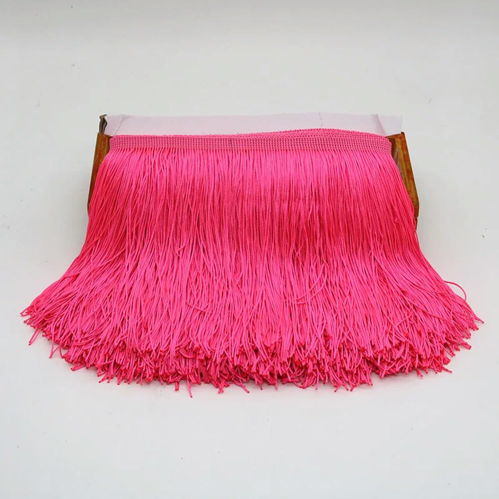 VIXDA 10 Yards 30cm Long Tassel Fringe Trim Lace Ribbon Tassels For Curtains Dresses Fringes For Sewing Trimmings Crafts