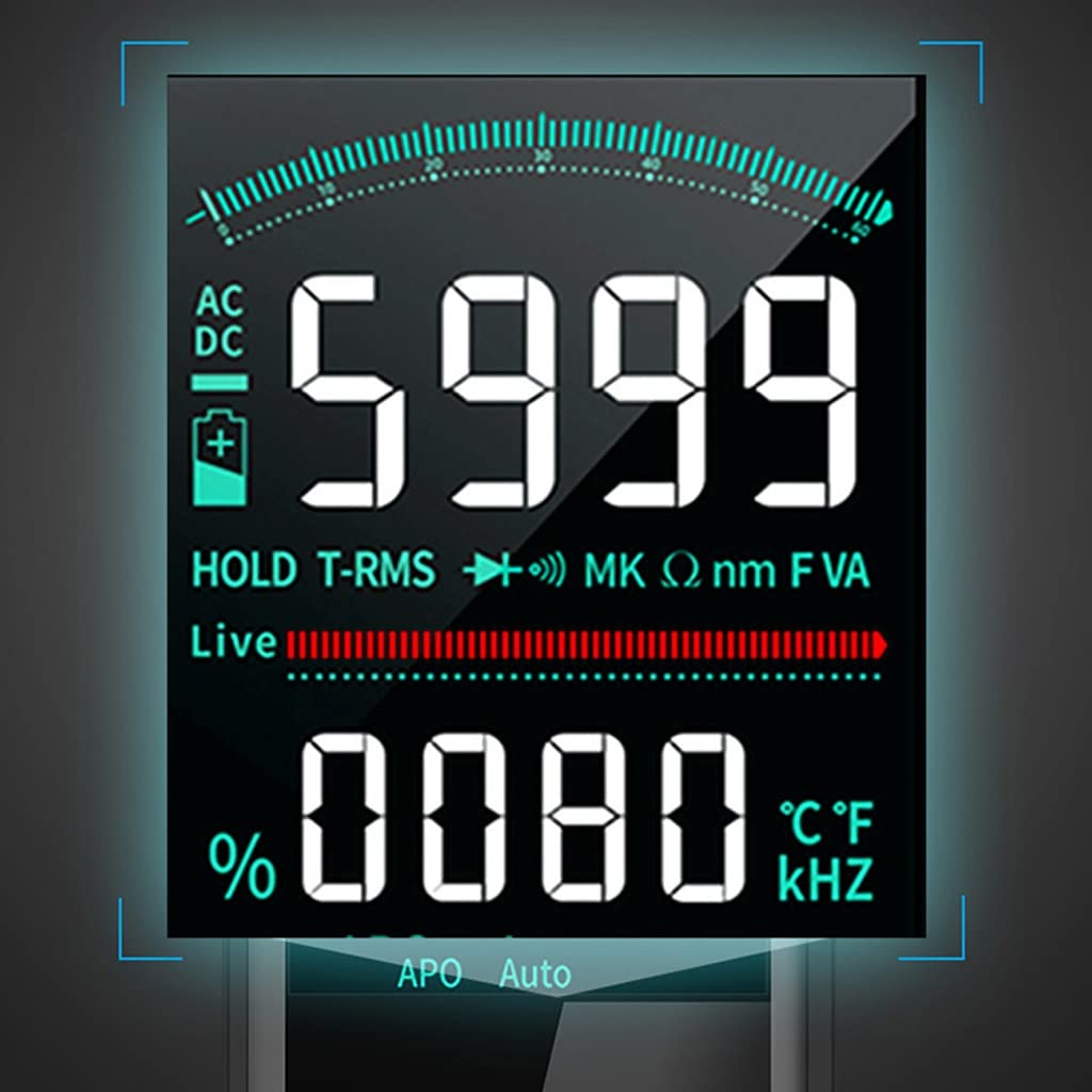 XMING Multifunzione digitale ad alta precisione digitale multimetro corrente alternata E DC Misuratore universale elettricista di riparazione digitale portatile automatico