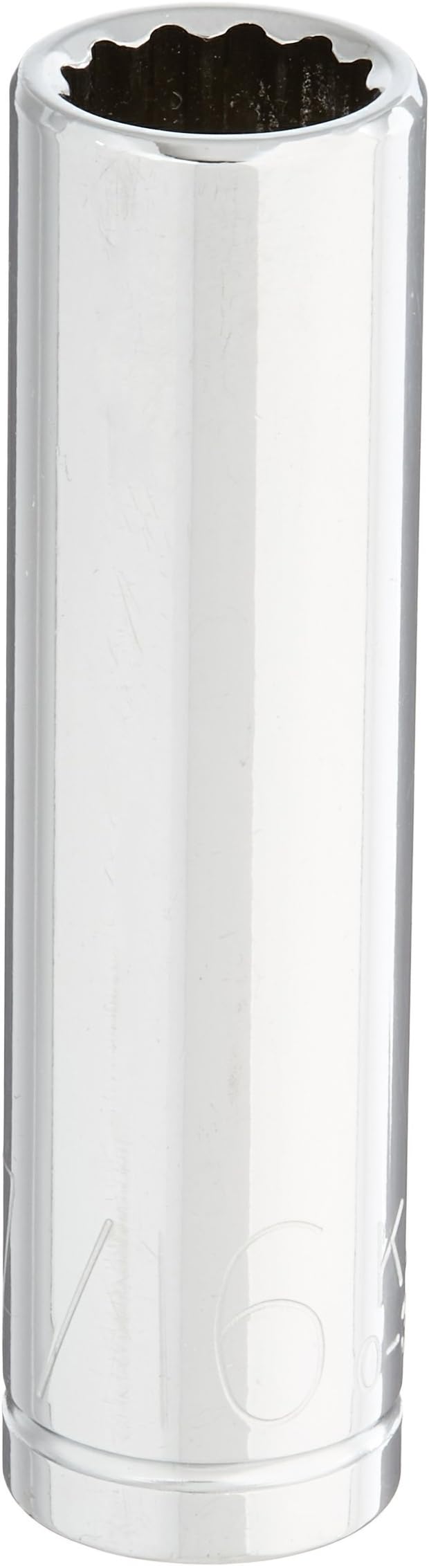 0-3314 3/8" Drive 12-Point Deep Socket, 7/16"