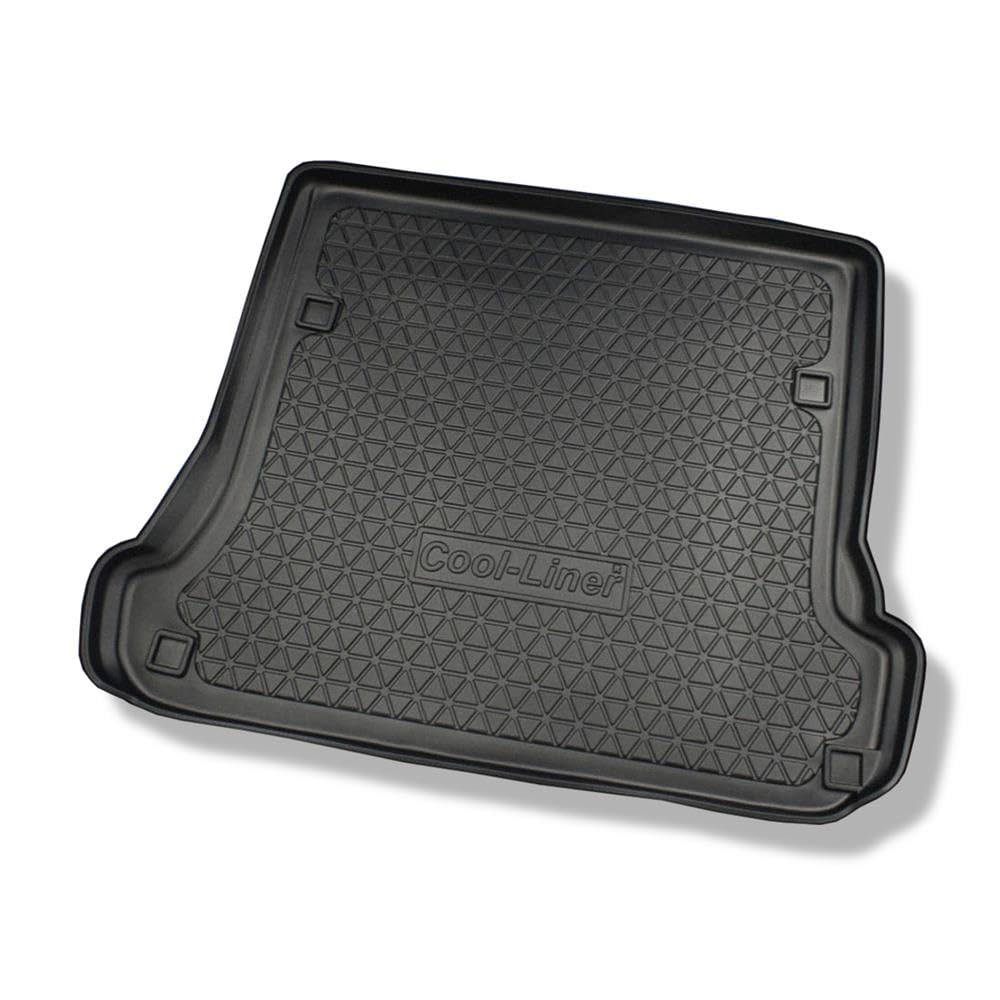 Mossa Vasca Baule Compatibile con Toyota Land Cruiser J120 Prado SUV (03.2003-2009) - Tappetino per Bagagliaio - Tappeto Bagagliaio per Auto - C