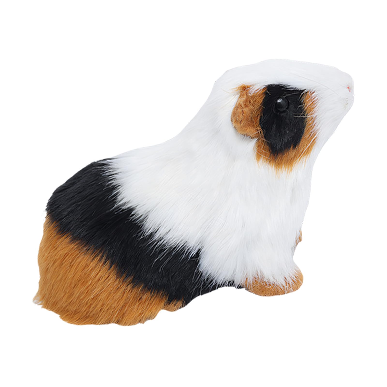 Uqezagpa Simulation Hamster Figure Safe Model Figurine for School Learning and Present Giving Desktop Decoration Doll Safe Kids Animal Toy