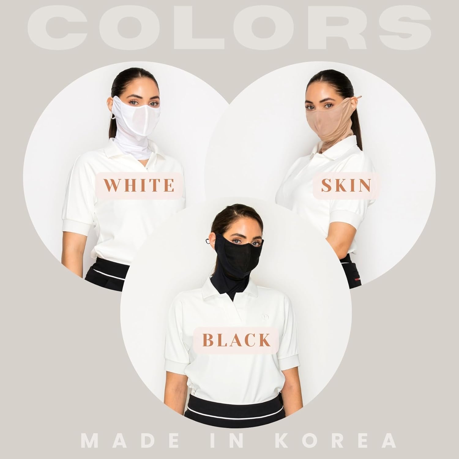 UV Protection Cooling Golf Face Mask Lightweight Breathable Men Women Outdoor Sports Driving Cycling Gardening - Image 6