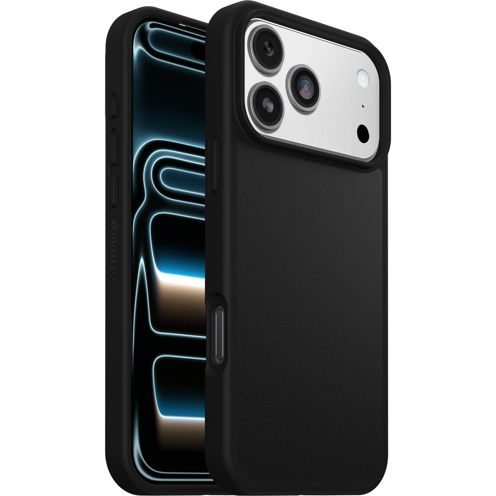 OtterBox React Series MagSafe Case for iPhone 17 Pro Max, Shockproof, Drop proof, Ultra-Slim, Protective Thin Case, Tested to Military Standard, Black