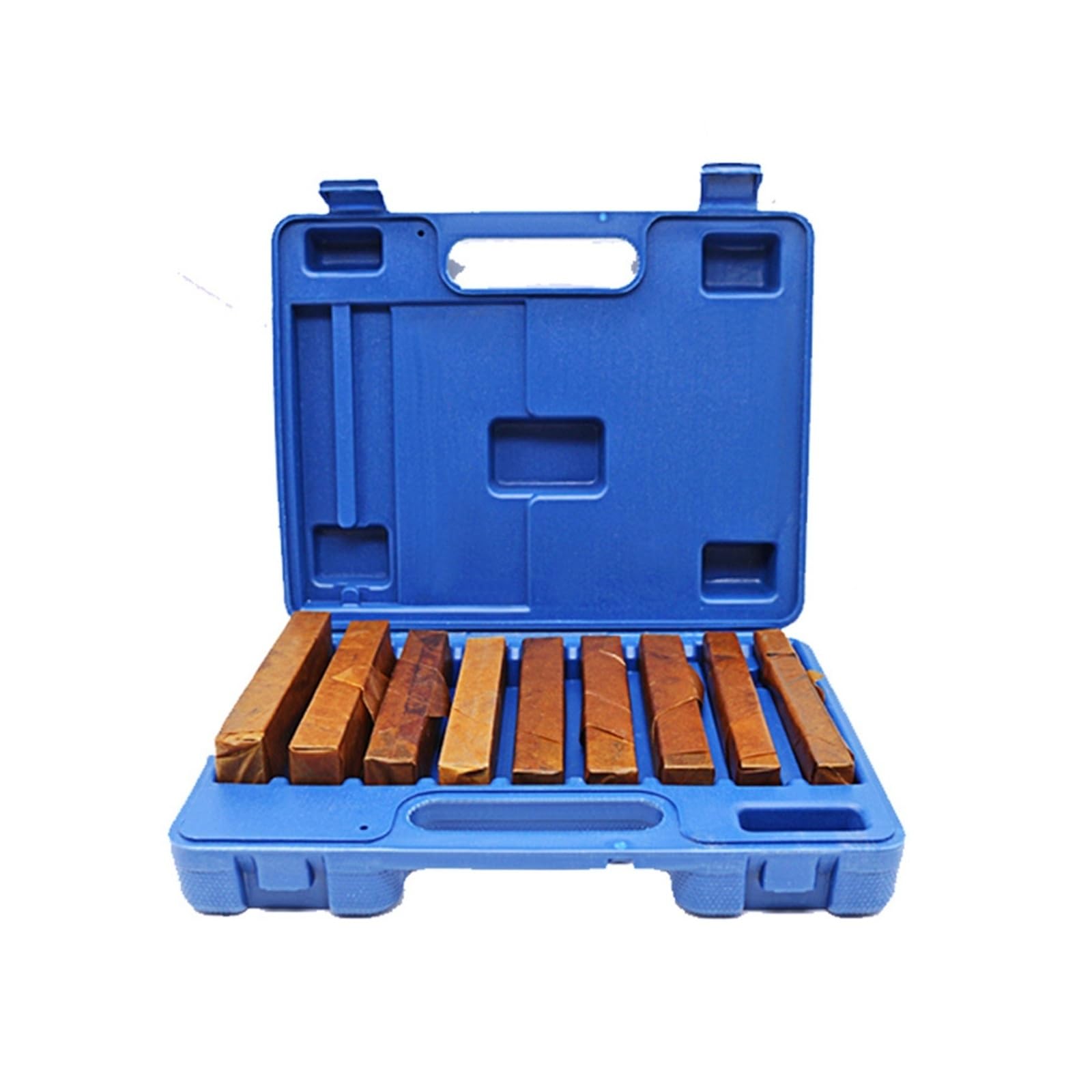 Juego de Bloques patrón, 150 x 9 mm, 18 Piezas, Juego de Bloques Paralelos de precisión, paralelismo: 0,01 mm, Juego de Bloques patrón Paralelos
