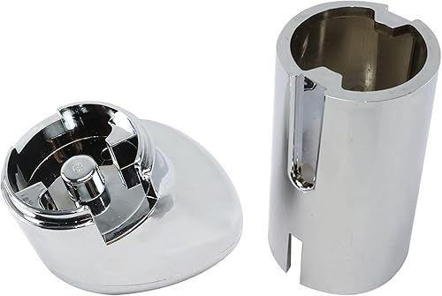 Miniatura 6 de LOSTAR Tapa cromada y perilla para Eaton Fuller Peterbilt Kenworth Freightliner 1318