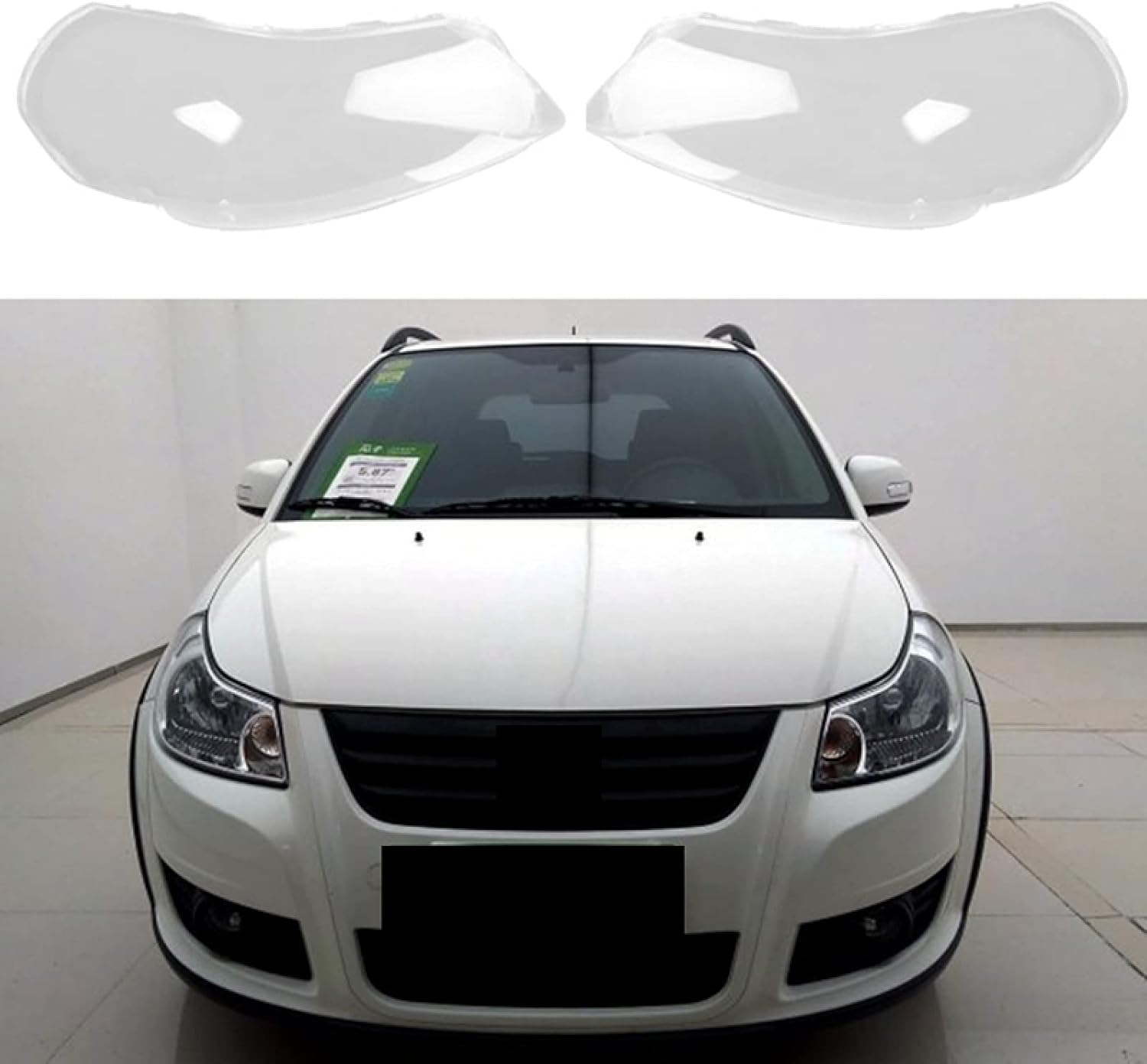 For スズキtianyusx4 06 定価 16の場合 ヘッドライトカバー車の交換オートシェル車のヘッドライトレンズシェル