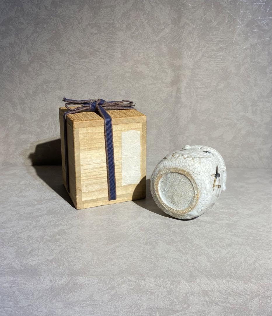 Amazon.co.jp: 伝世絵志野筒向付桃山時代 江戸初 特別出品 美濃