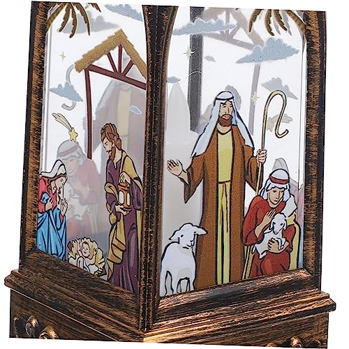 NOLITOY Luzes De Natal Bateria De Decoração De Jesus Luzes De Natal Decoração De Natal Lâmpada De Al