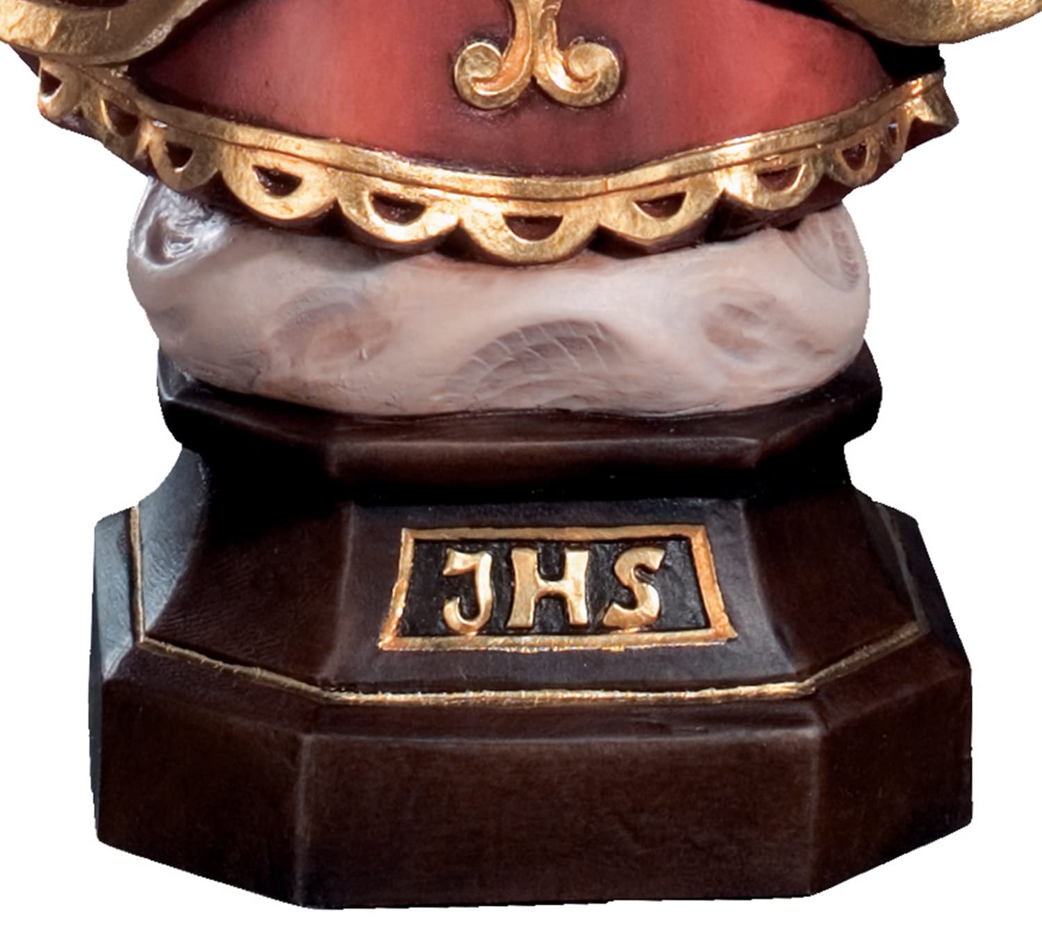 Heiligenfigur Prager Jesuskind Jesulein H 10 cm Holz geschnitzt Holzfigur Holzstatue Statue aus Ahornholz Dolfi