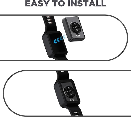 Miniatura 7 de Correa de silicona para Amazfit Helio Fitness Tracker, correa de repuesto compatible con Amazfit Helio Fitness Tracker, accesorios de correa de