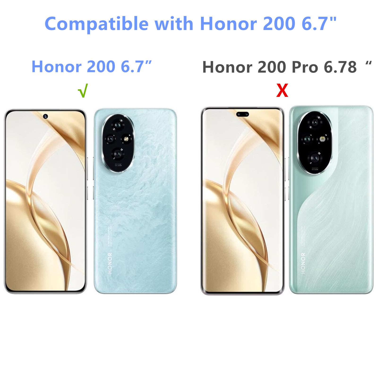 ANFAIRLACE Case Compatible with Honor 200 - Image 2