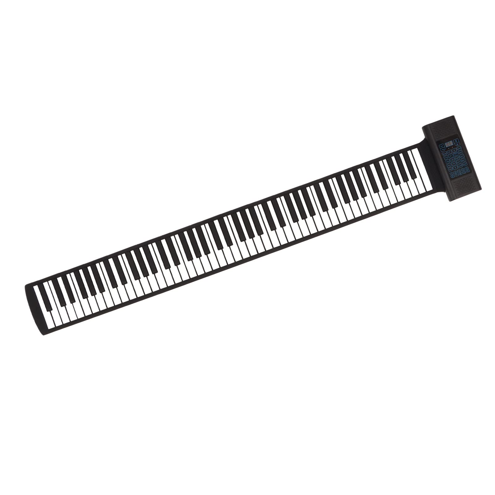 Zwinąć Przenośne 88-key Pianino z funkcją MIDI, ładującym, Wyświetlaczem LED i Podwójnymi Głośnikami od Wieków (wtyczka UE)