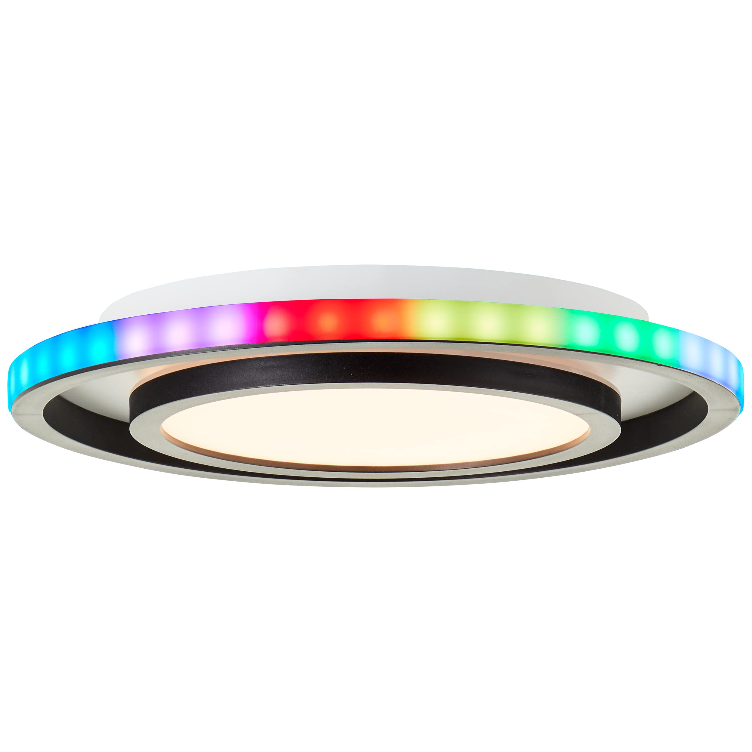 Brilliant Blaine LED Deckenleuchte 30cm weiß, Kunststoff, 1x 18 W LED integriert, (Lichtstrom: 1900lm, Lichtfarbe: 3000-6500K)