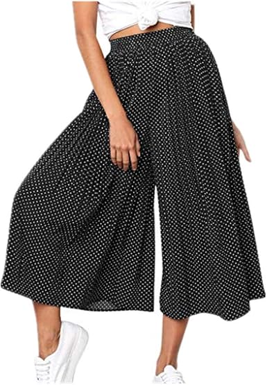 iYYVV Fashion Womens Polka Dot Print 
