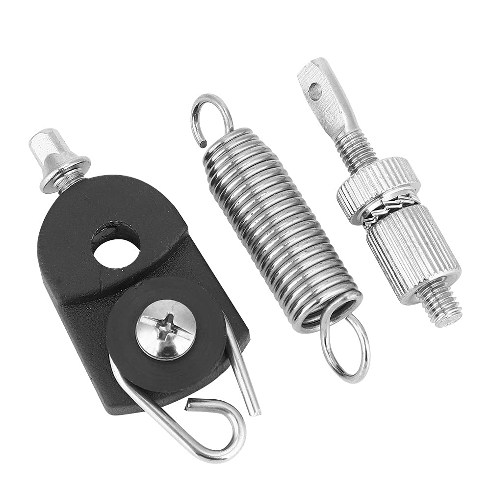 VGEBY Pièces de Pédale de Tambour, Pédale de Grosse Caisse, Tendeur de Came à Ressort, Pièces de Rechange pour Ensemble de Batterie, VGEBY1H0X9EN2Z3