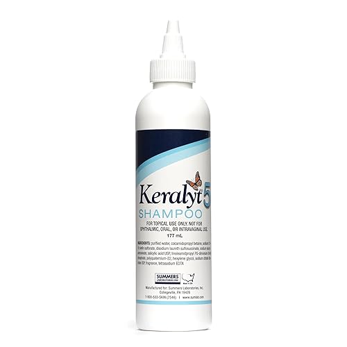 Miniatura 7 de Keralyt 5 Anti-Dandruff Shampoo - Max Strength 5 Salicylic Acid Scalp Build-Up Clearing - Promotes Relief from Dandruff Psoriasis Seborrheic