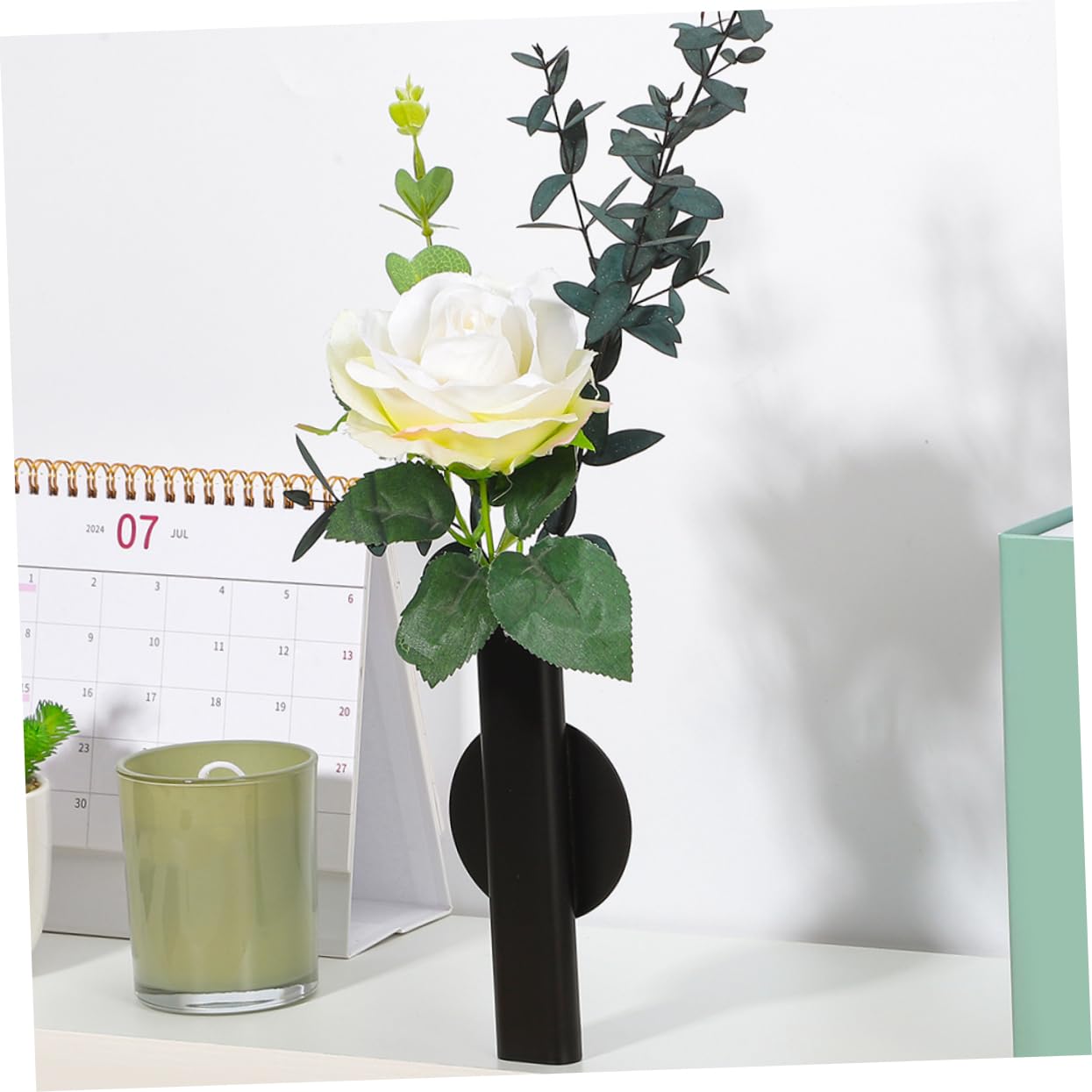 ifundom 3 Sätze Metall Wandvase Für Blumen Wandmontierte Dekovase Für Frische Und Für Hochzeiten Partys Und Kreative Wandblumentöpfe Schwarz Klein 2 Stück * 3