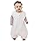 Tealbee Dreamsuit Toddler Sleep Sack with Feet - Walker Sleep Bag with Legs, Rayon made from Bamboo, All Season 1.2 TOG, 2-Way Zipper, 3T-4T - Undyed