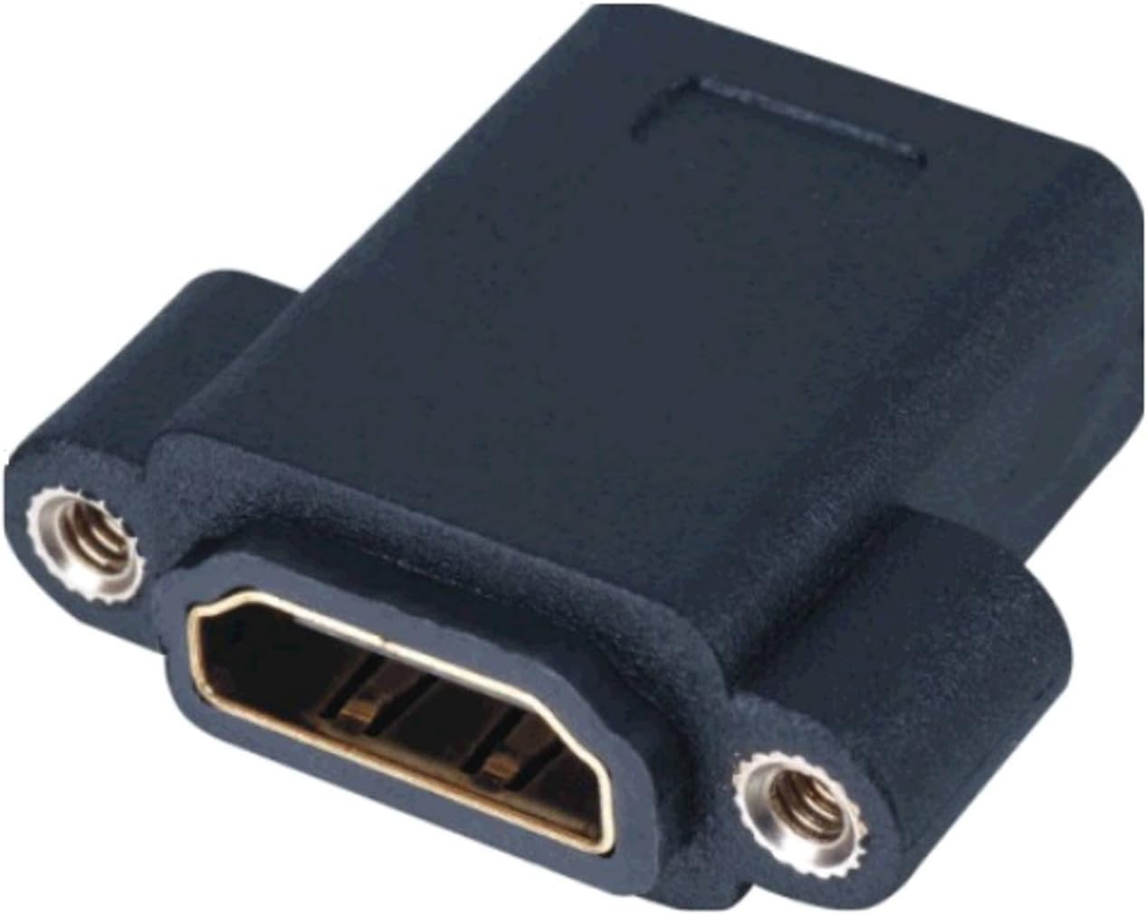 Lyndahl LKPA005 HDMI 1.4 Adapter for Front Plate Mount, 2 x Female HDMI Adapter/HDMi Coupling for 2 HDMI Cables for Plate Mount