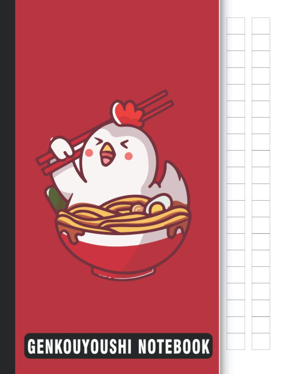 Buy Genkouyoushi Kawaii Ramen Chicken for Japanese Writing Genkō