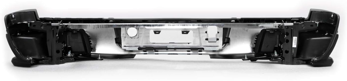 AKKON - Fits 2015-2019 Chevy Colorad 15-20 GMC Canyon Rear Bumper w/o Parking Sensor Hole Chrome Steel Step Pad w/Accessories