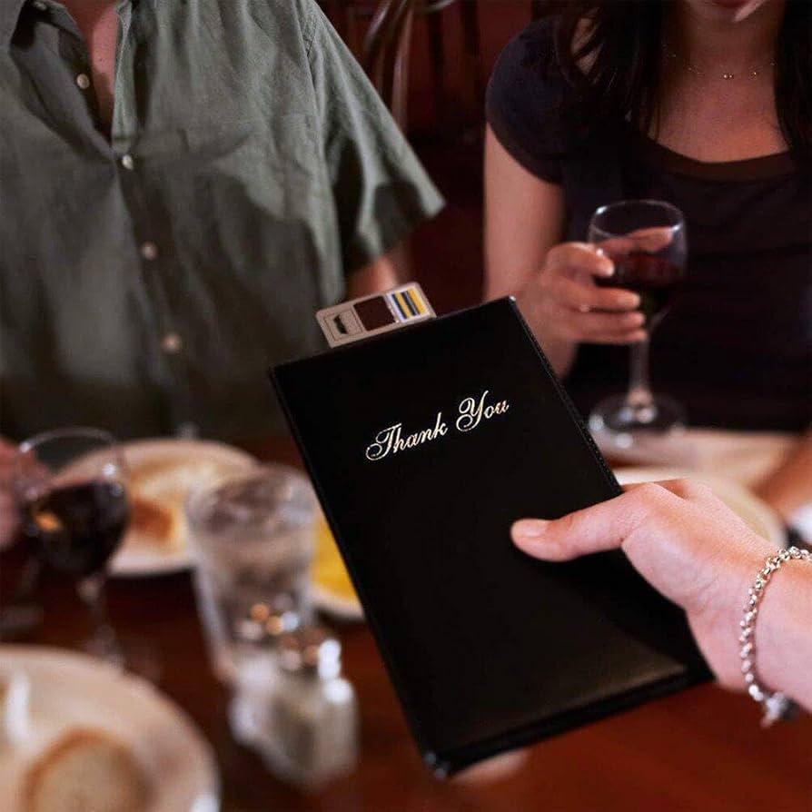 PU Leather Restaurant Bill Holder, Tan, A4 At U20b9 250/piece In New Delhi