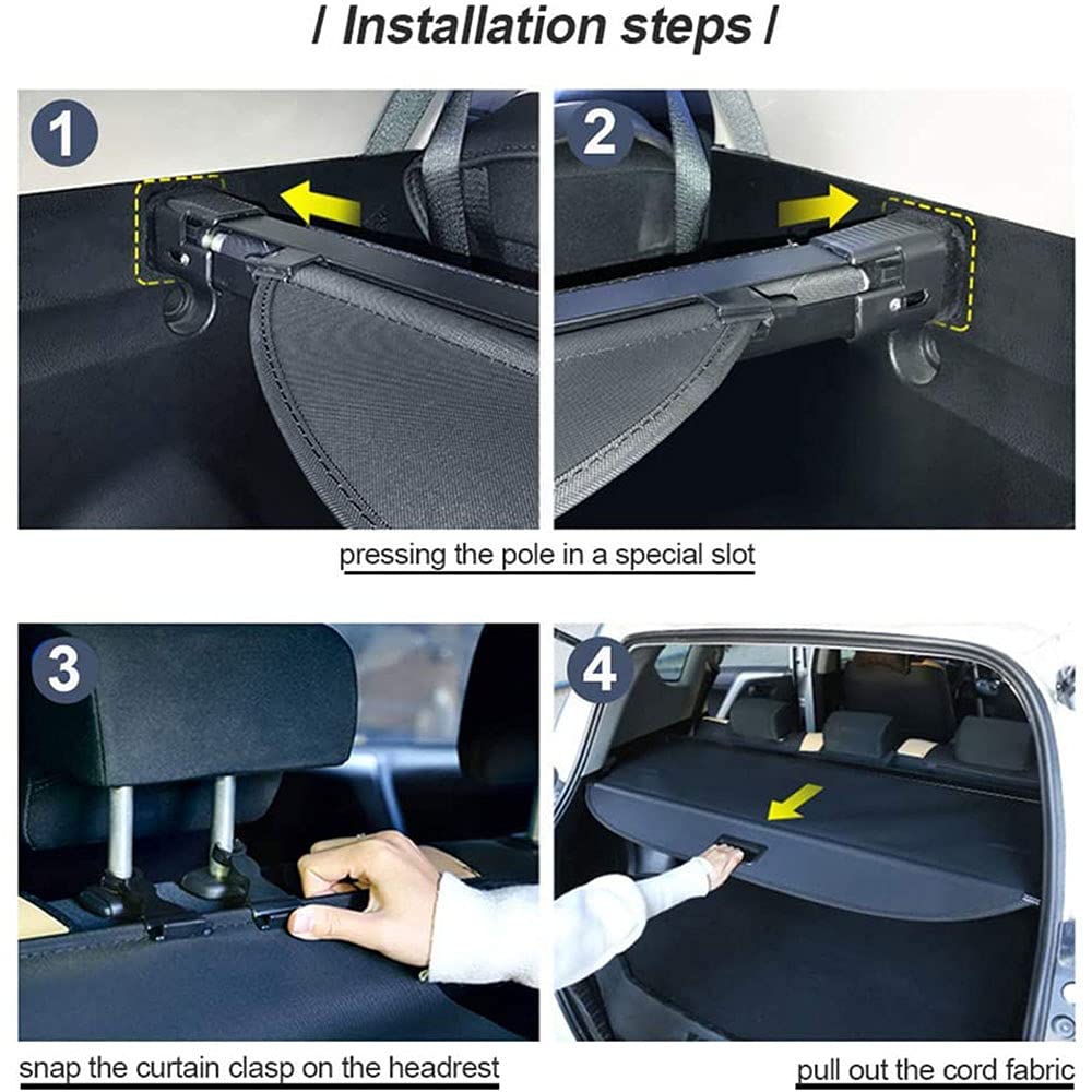 Achter Cargo Cover Voor Mitsubishi Outlander 2013-2020 Bagage Beveiliging Kofferbak Shield Anti Diefstal Guard Schaduw Paneel Organizer, Auto Accessoires Intrekbaar