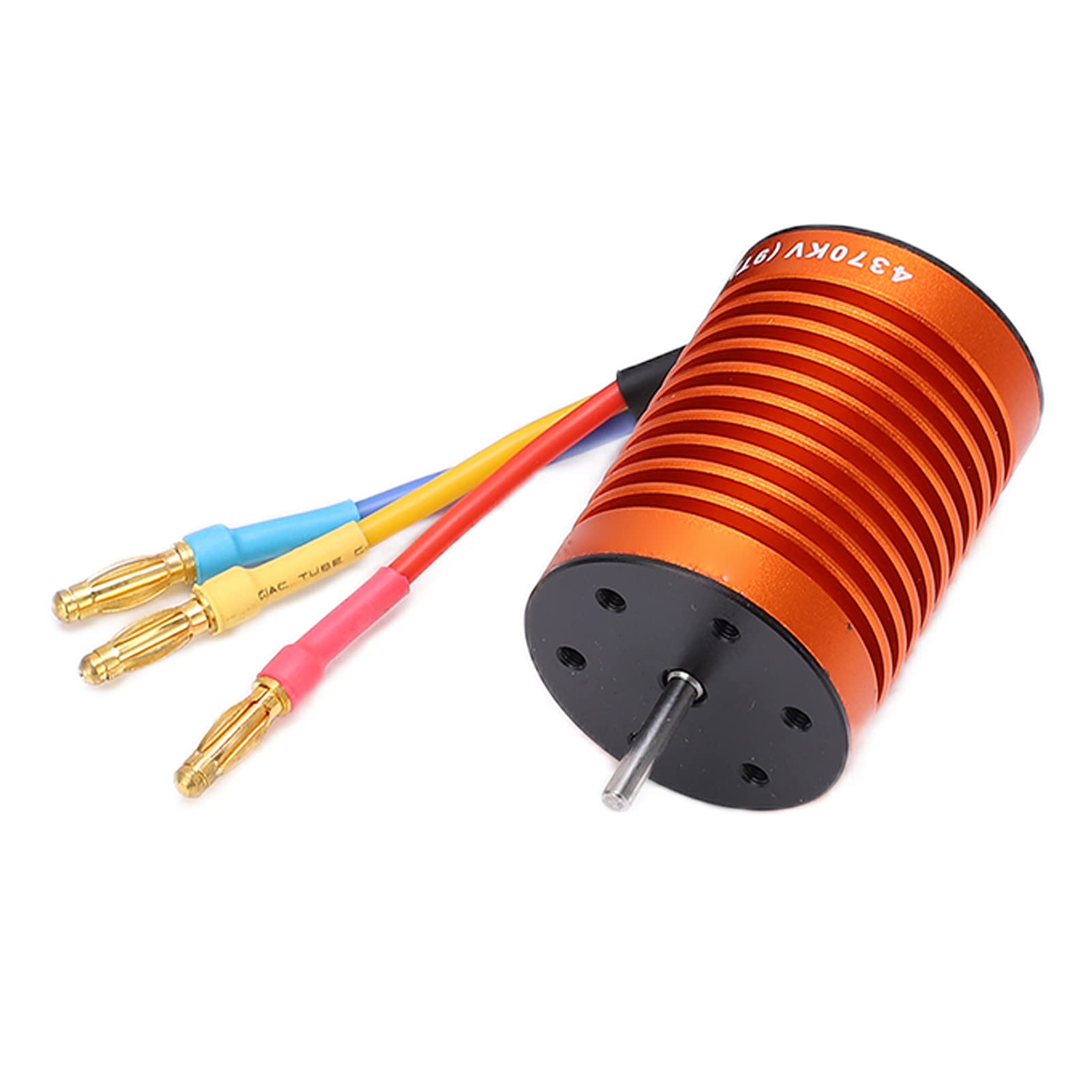 Zestaw Silnika Bezszczotkowego RC, Zestaw Silnika Bezszczotkowego 4370KV 4P z Wodoodpornym Bezszczotkowym Elektronicznym Regulatorem Prędkości 60A Zestaw Silnika Bezszczotkowego RC do Samochodu RC