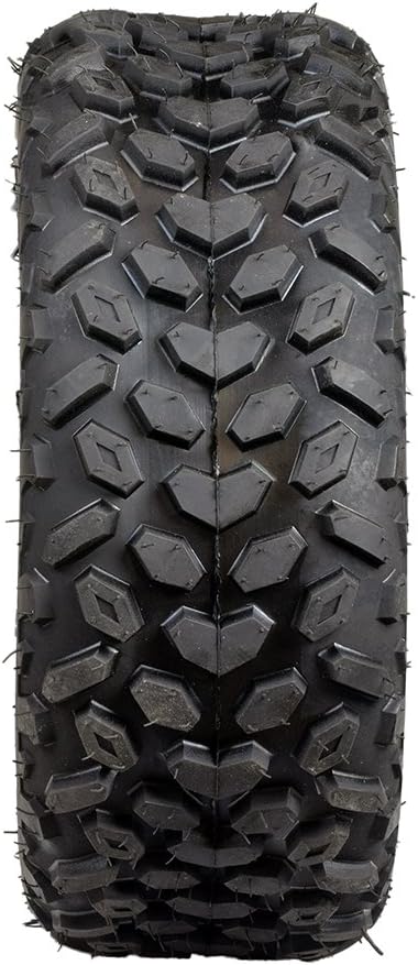 AlveyTech 19x7.00-8 Off-Road Mini Bike Tires (Set of 2) (QD112 Knobby Tread)