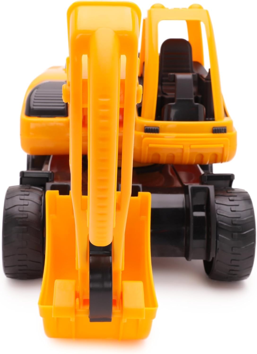 Toyland® 60 cm (24") - Excavadora Gigante de Juguete con calcomanías Adhesivas - Brazo móvil y balde - Juguetes de construcción