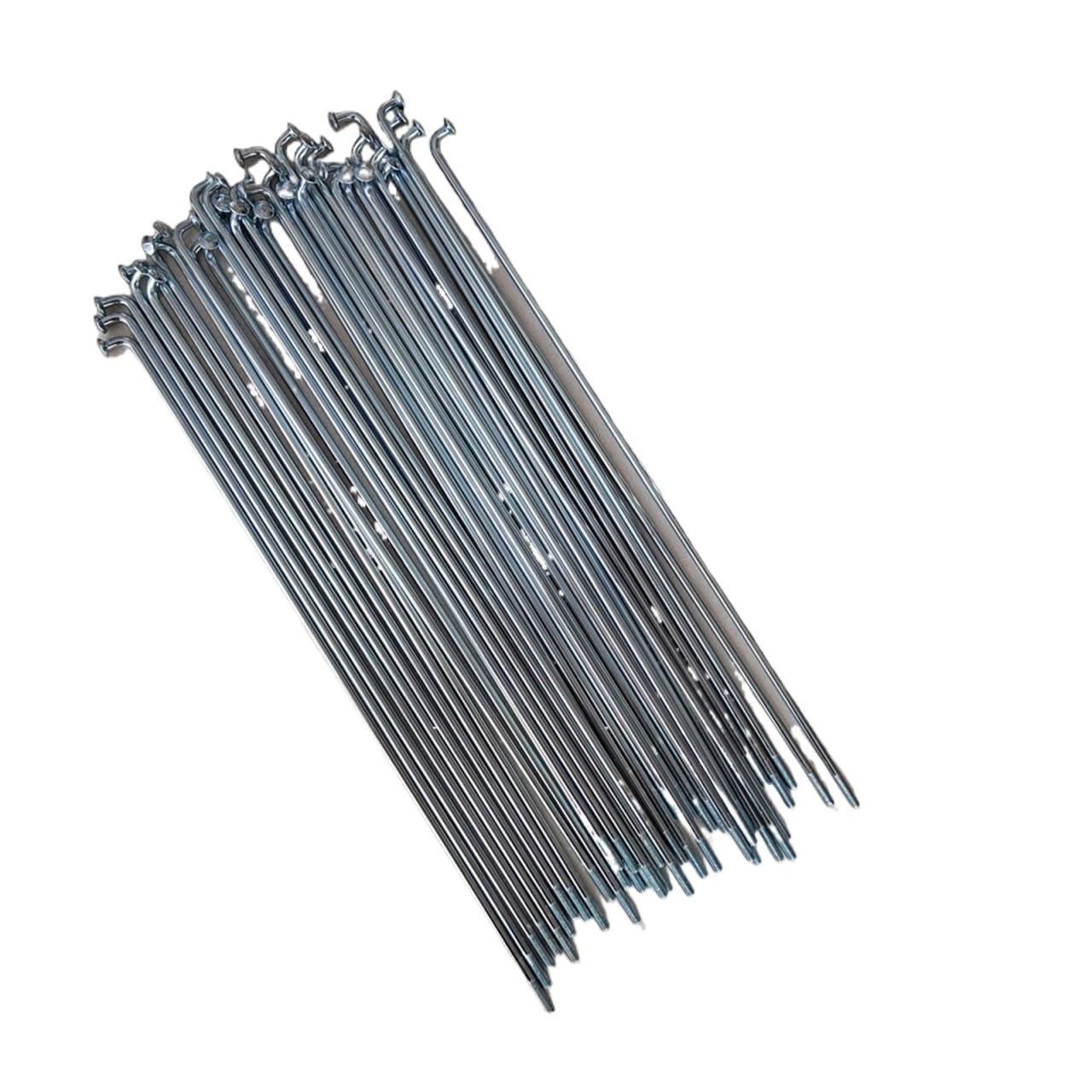 40Pcs 12G 2.5mm E-Bike Spokes 170-305mm Steel W/Nipples Heavy Duty For Electric Bicycle Wheel Repair(170mm)