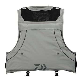 ダイワ　鮎ベスト　DV-3025 ライトグレー　Lサイズ 510P6a761bL.jpg_BO30,255,255,