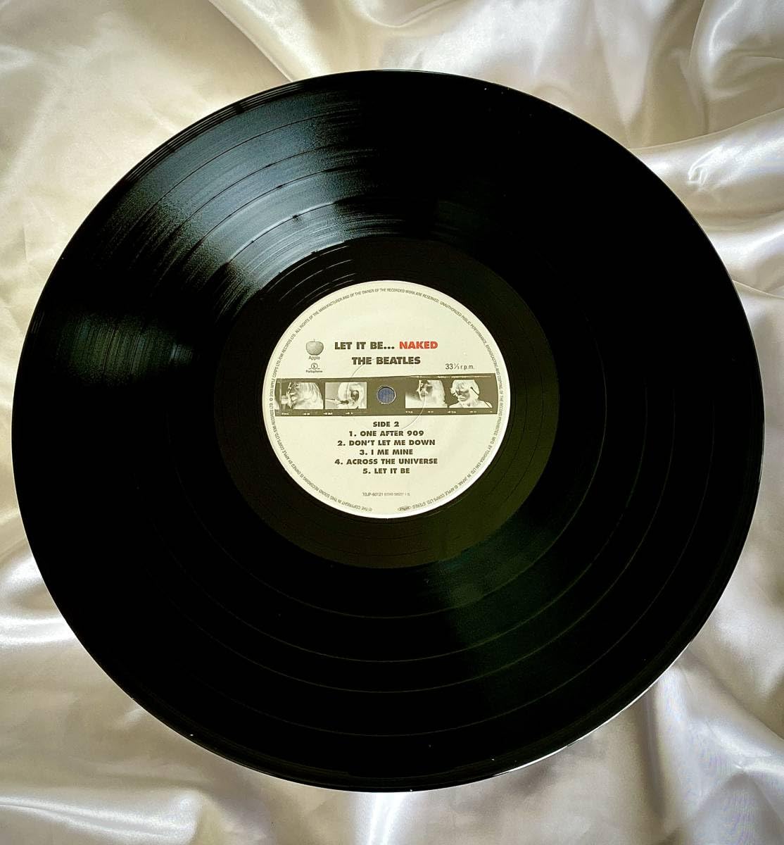 Amazon.co.jp: The Beatles/Let It Be Naked ライナー 帯付き