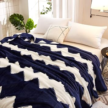 Bedsure Flannel Fleece Throw Blanket Travel Size - Super Soft Fluffy Warm Solid Bed Exception for Sofa Microfiber Blanket 150X200CM, C