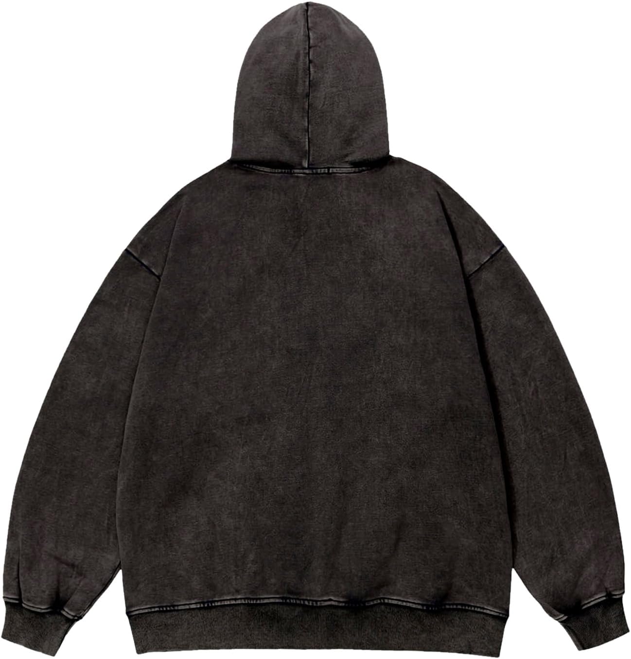 Aelfric Eden Mens Lightning Graphic Hoodies Print Oversized Unisex Streetwear Vintage Hoodie Y2k Sweatshirt Pocket Pullover - Image 4