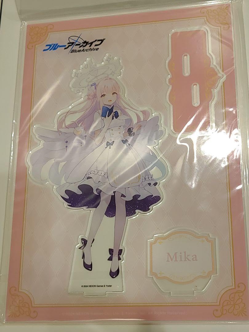 ブルアカ　聖園ミカ　MEGAアクリルスタンド　TSUTAYAコラボ Amazon.co.jp: ブルアカ TSUTAYA MEGAアクリルスタンド 聖園ミカ