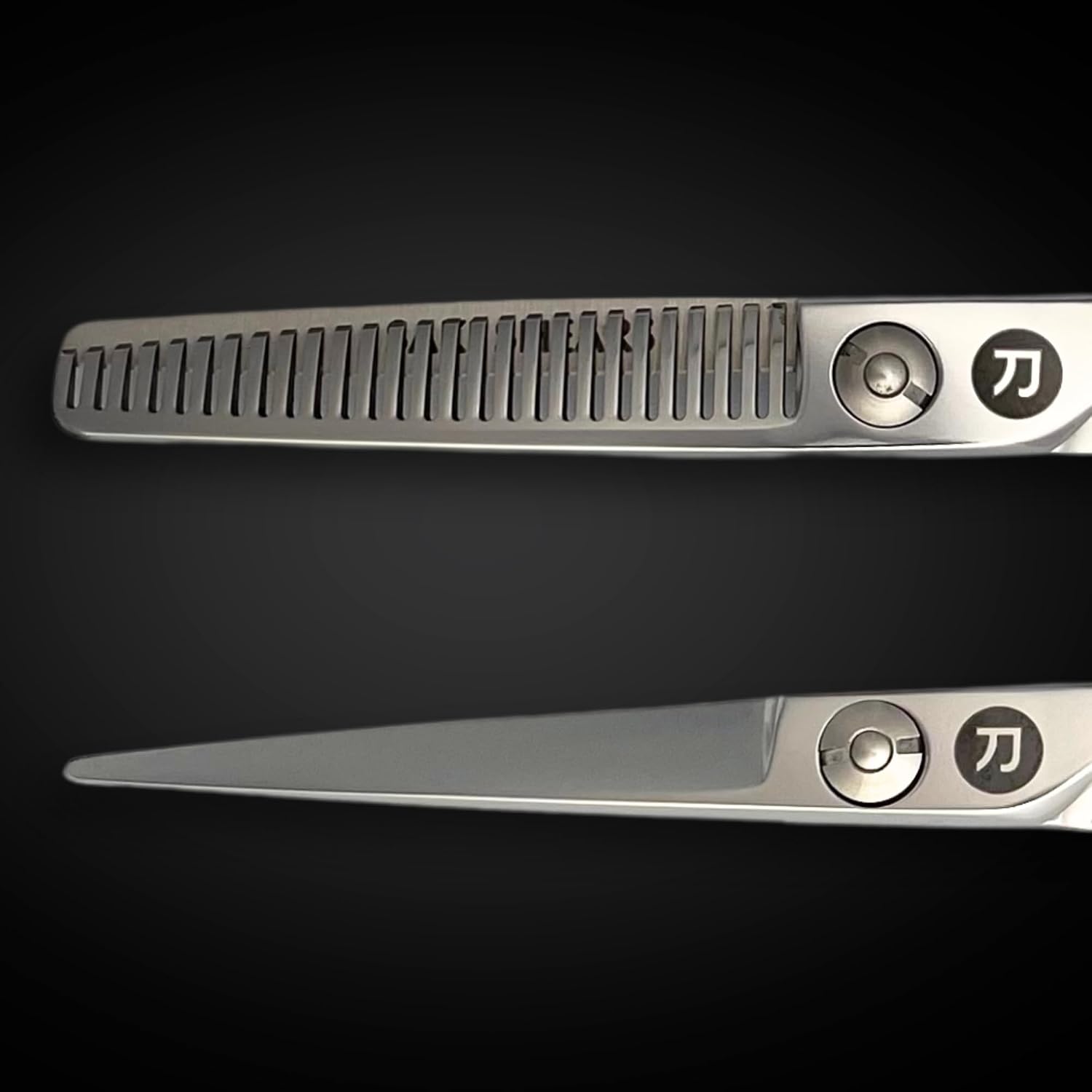 Saki Kotaro 5.5 Inch Hair Cutting Shears Set for Professional Hairdressers and Barbers - Includes Hair Scissors and Thinning Shears - Made From Premium Japanese 440C Steel