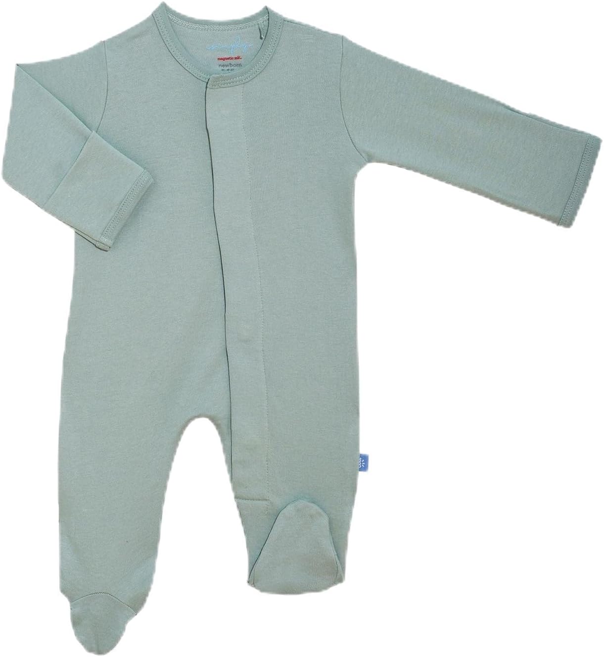 Magnetic Me - Baby Airplanes Organic Cotton Magnetic Footie