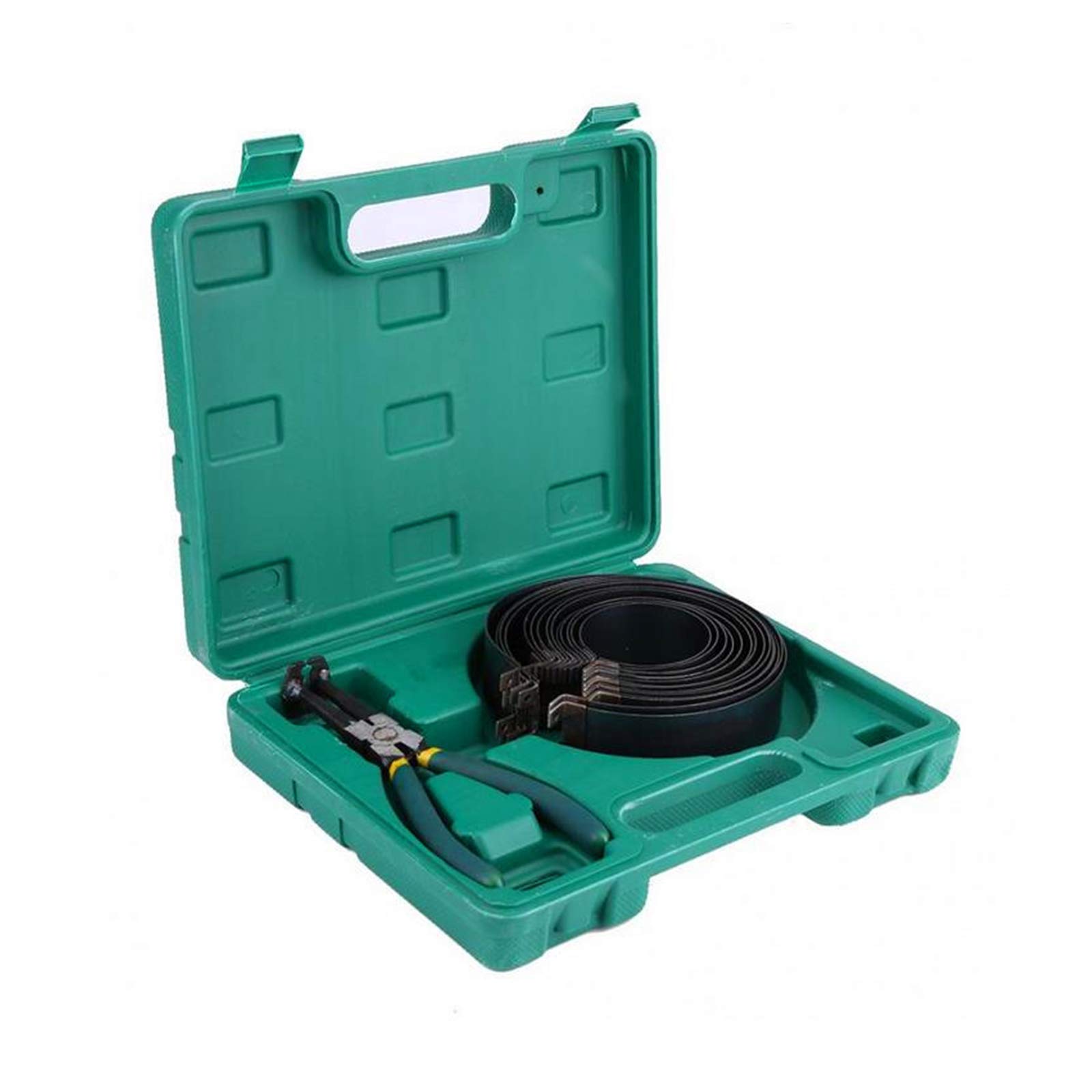 YankMooM Piston Ring Compressor Repair Tool Set with Plier including 14 Bands(62-145mm/2.44-5.71in) Removal Tool Kit for Repairing Car Truck Automobile Engine