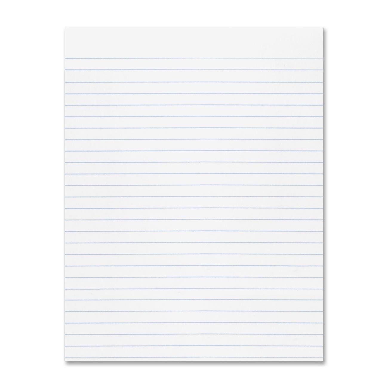 Pacon 2403 Composition Paper, 3/8-Inch Ruling, 16 lbs., 8-1/2 x 11, White, 500 Sheets/Pack